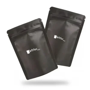 Black Mylar Ziplock Bags